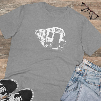 1 Train (WHITE) - Organic Creator T-shirt - Unisex