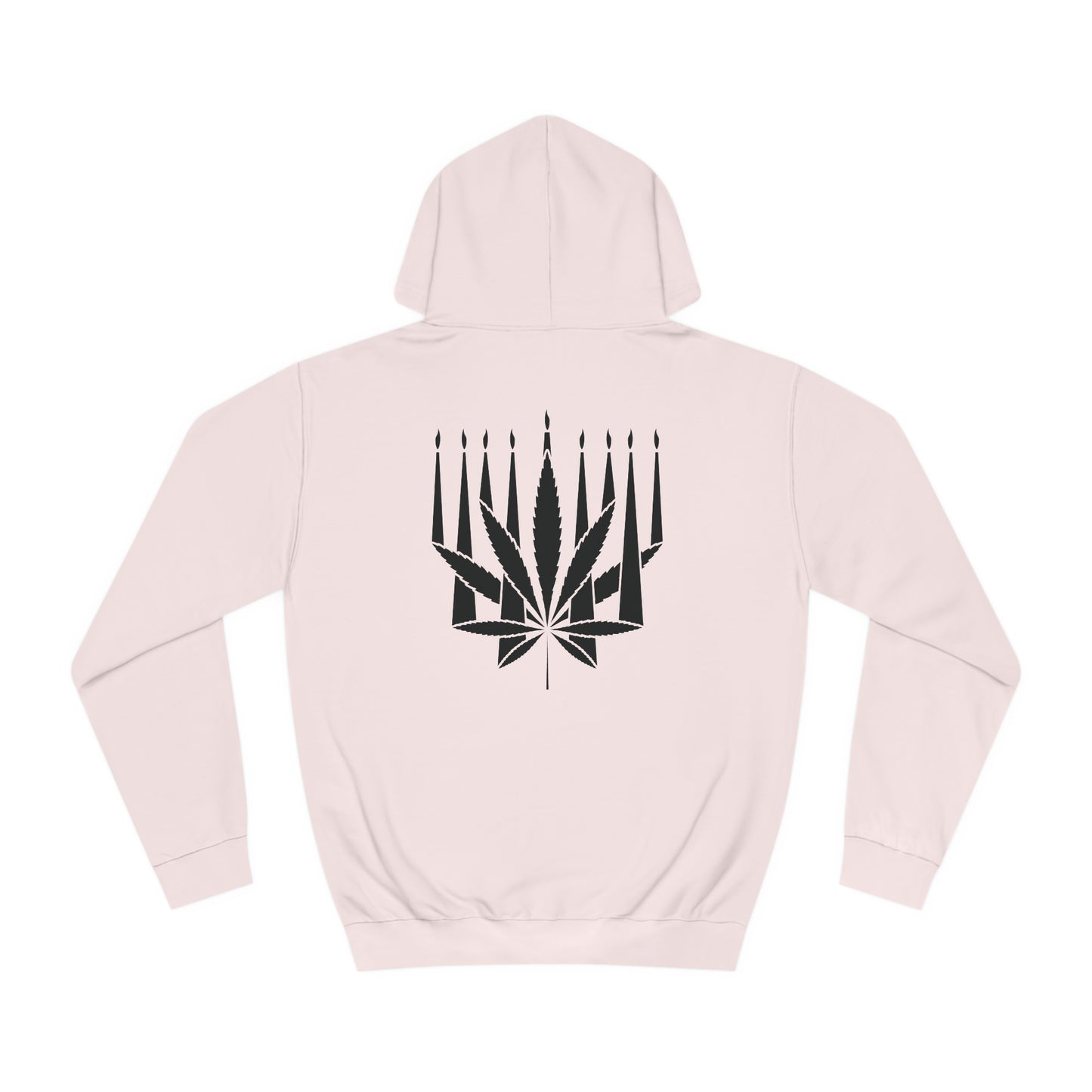 MENORAHJUANA BLACK - Unisex College Hoodie