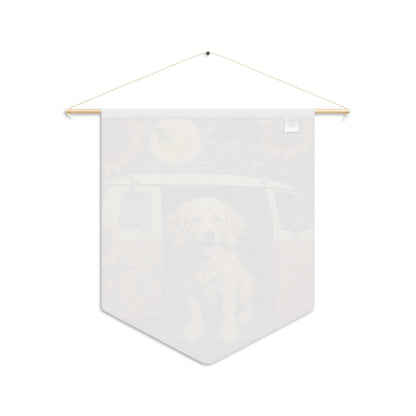 Sunflower Goddess Wall Pennant 18