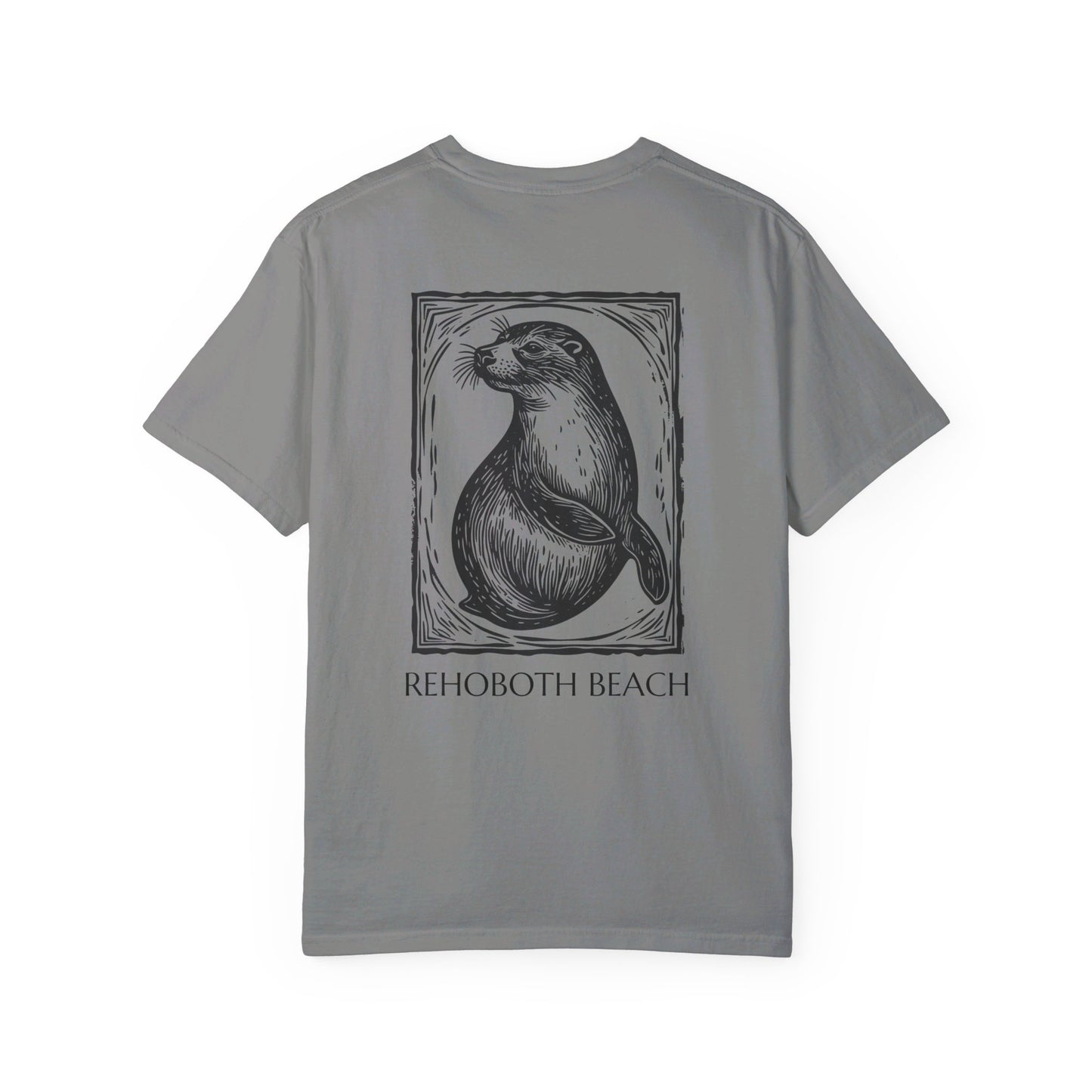 REHOBOTH BEACH - SEAL - Unisex Garment-Dyed T-shirt
