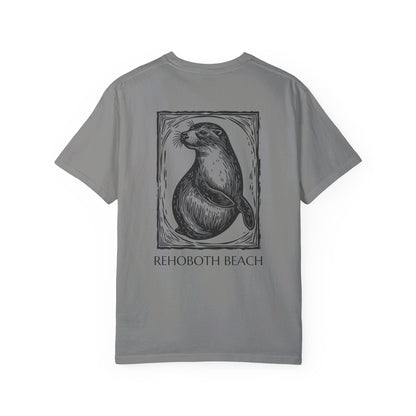 REHOBOTH BEACH - SEAL - Unisex Garment-Dyed T-shirt