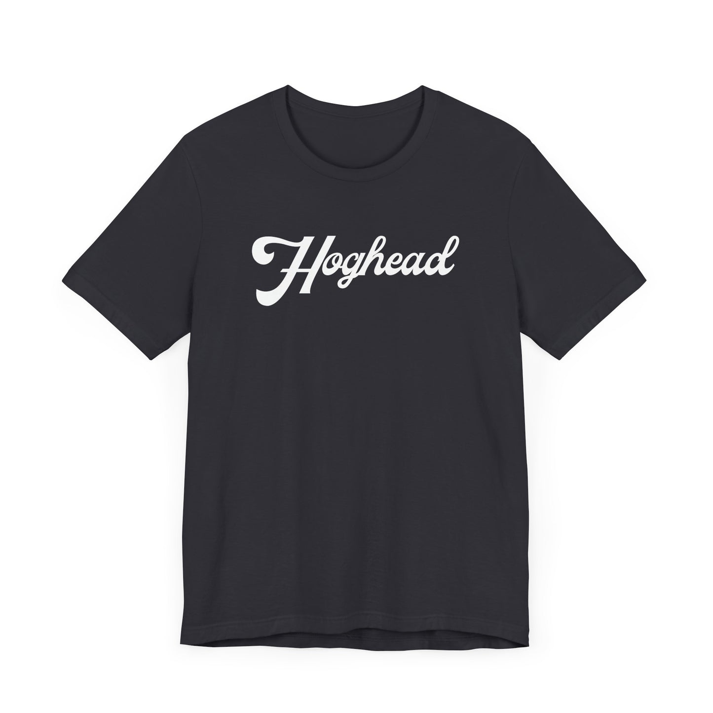 HOGHEAD - White Logo - Unisex Jersey Short Sleeve Tee