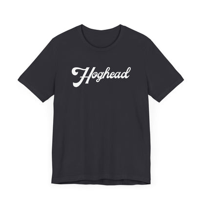 HOGHEAD - White Logo - Unisex Jersey Short Sleeve Tee