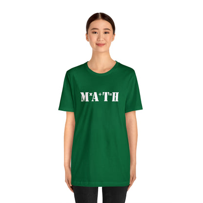 MATH - Unisex Jersey Short Sleeve Tee