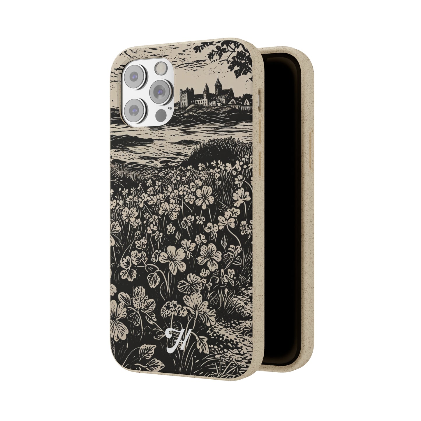 WOOD CUT CASE 1 - Biodegradable Cases