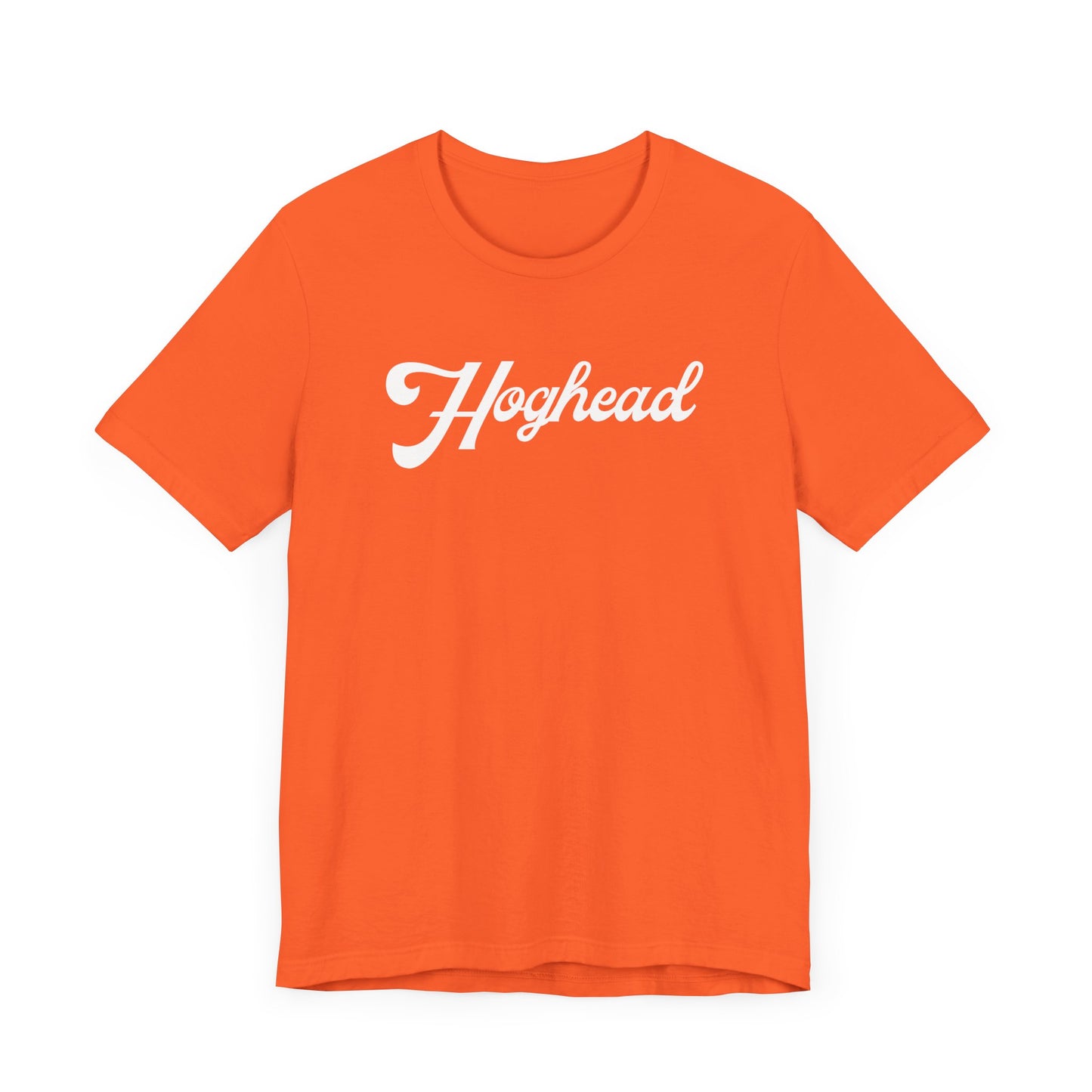 HOGHEAD - White Logo - Unisex Jersey Short Sleeve Tee