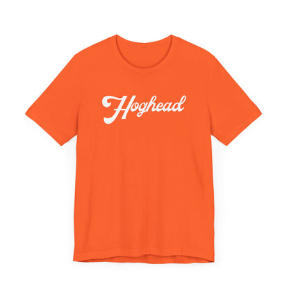 HOGHEAD - White Logo - Unisex Jersey Short Sleeve Tee