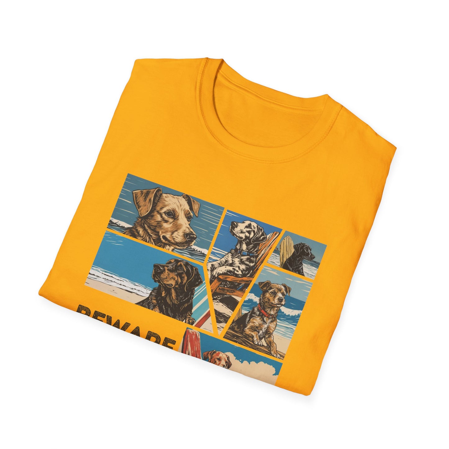 REHOBOTH - DOGS - Unisex Softstyle T-Shirt