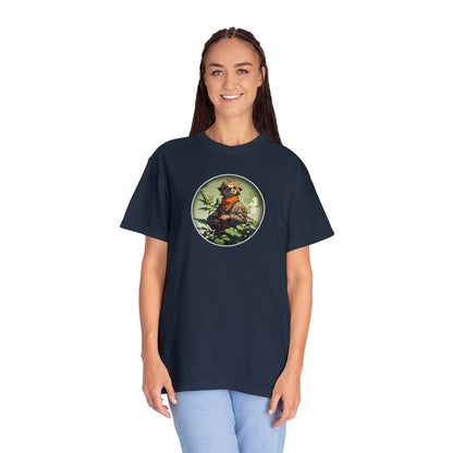 SLEEPY SLOTH - Unisex Garment-Dyed T-shirt - COLOR