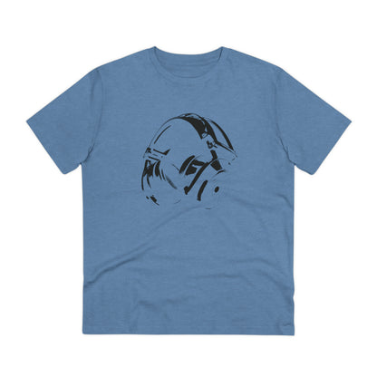 HEADPHONES - BLACK LOGO - Organic Creator T-shirt - Unisex