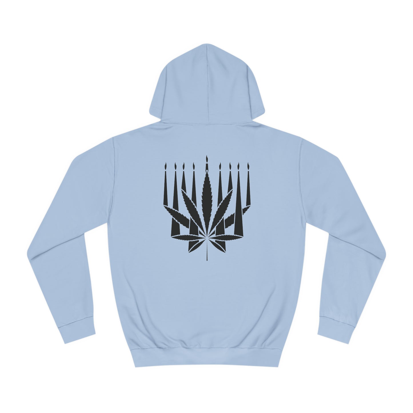 MENORAHJUANA BLACK - Unisex College Hoodie