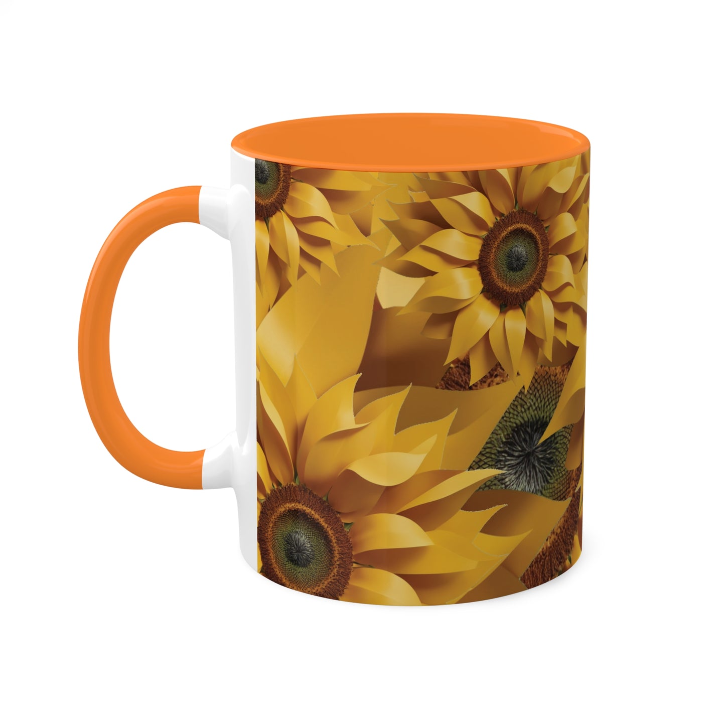 SUNFLOWER - Colorful Mugs, 11oz
