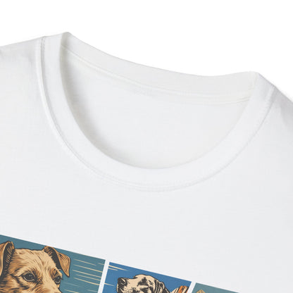 REHOBOTH - DOGS - Unisex Softstyle T-Shirt