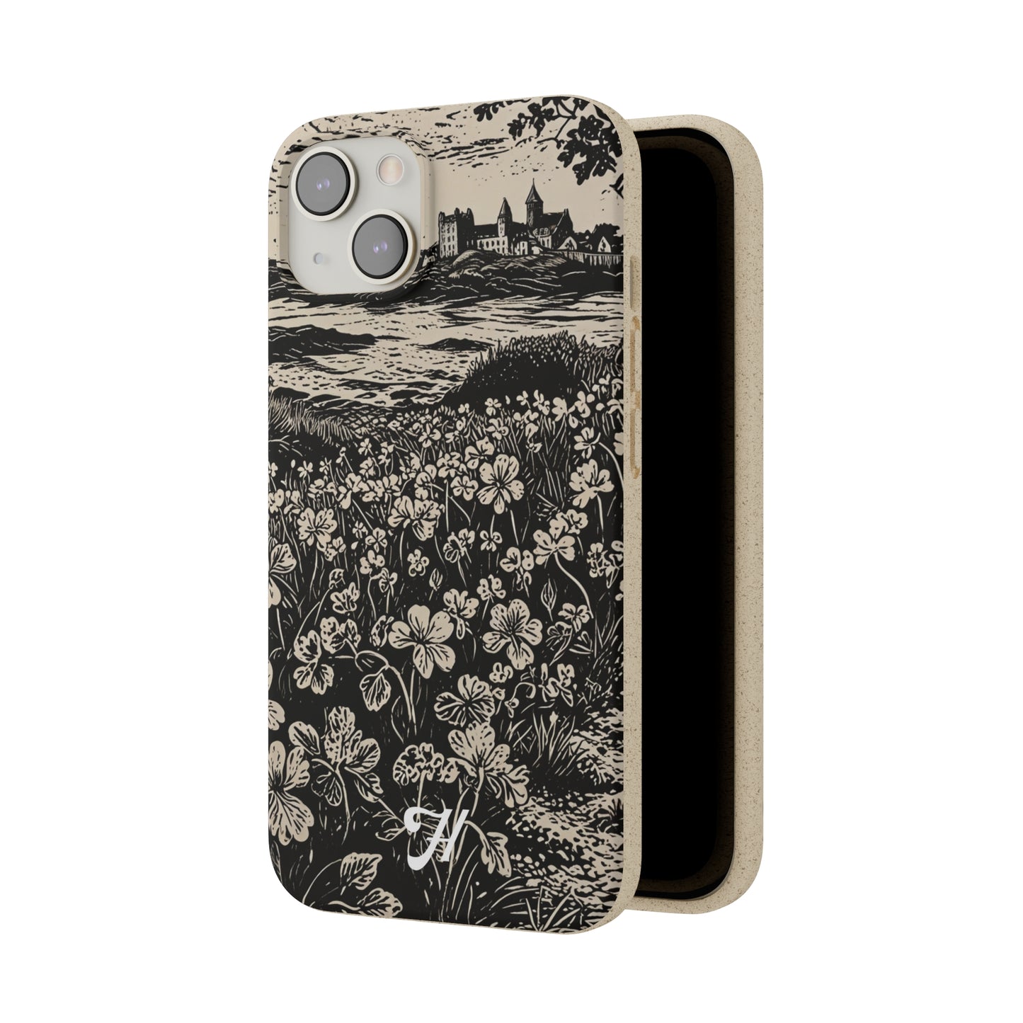 WOOD CUT CASE 1 - Biodegradable Cases