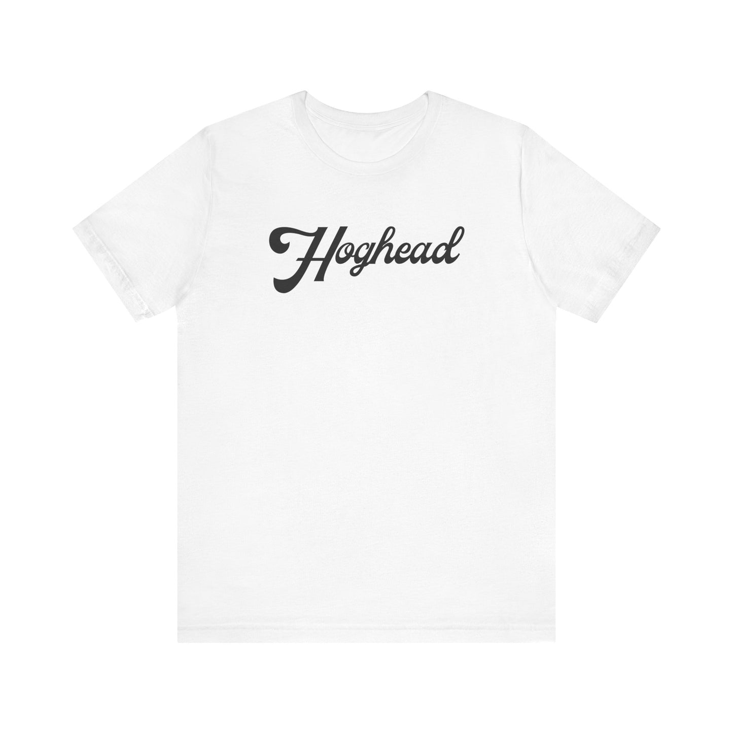 HOGHEAD - Black Logo - Unisex Jersey Short Sleeve Tee
