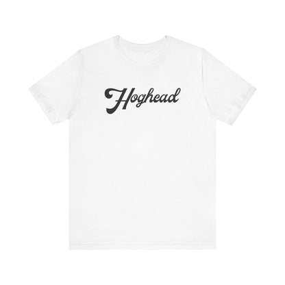 HOGHEAD - Black Logo - Unisex Jersey Short Sleeve Tee