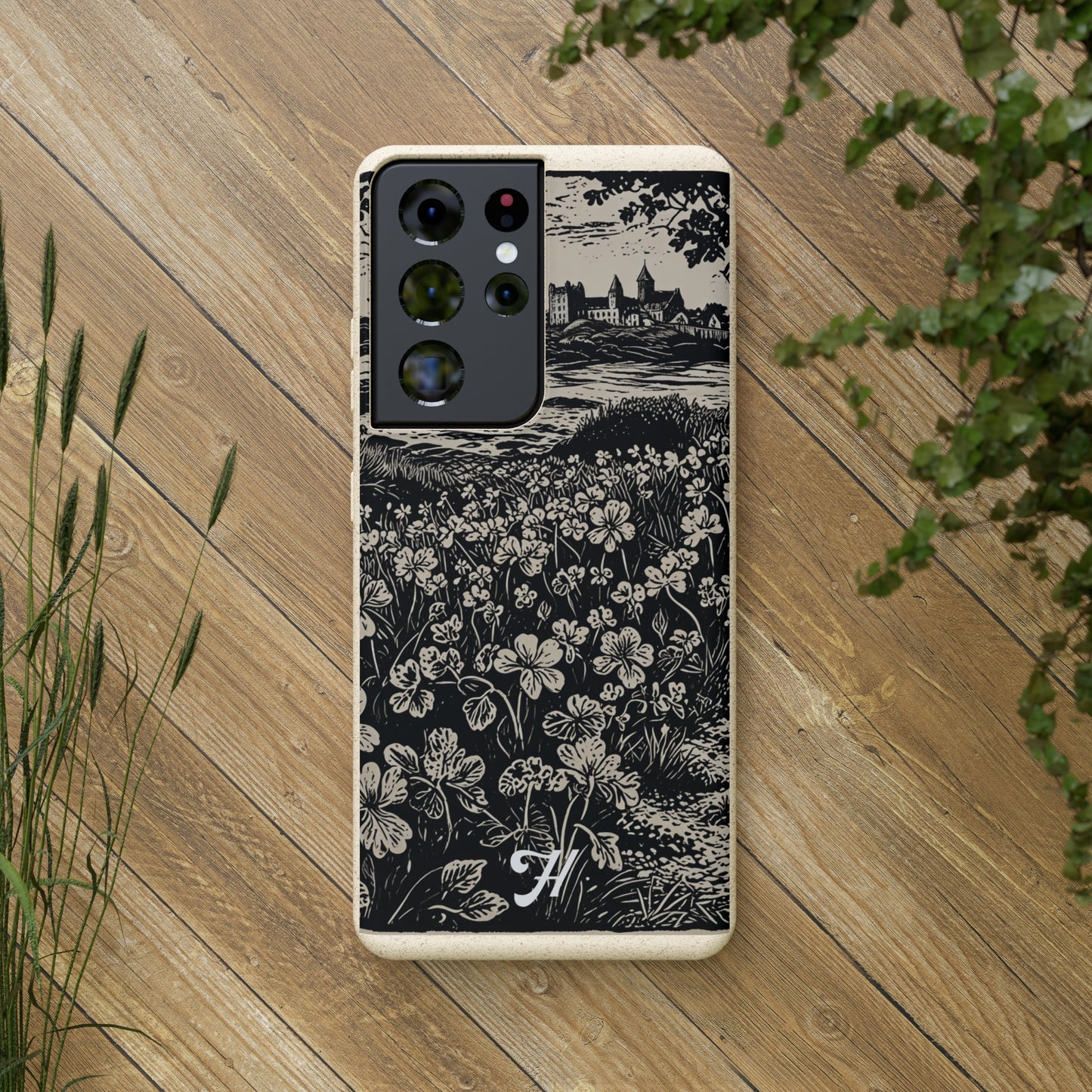 WOOD CUT CASE 1 - Biodegradable Cases