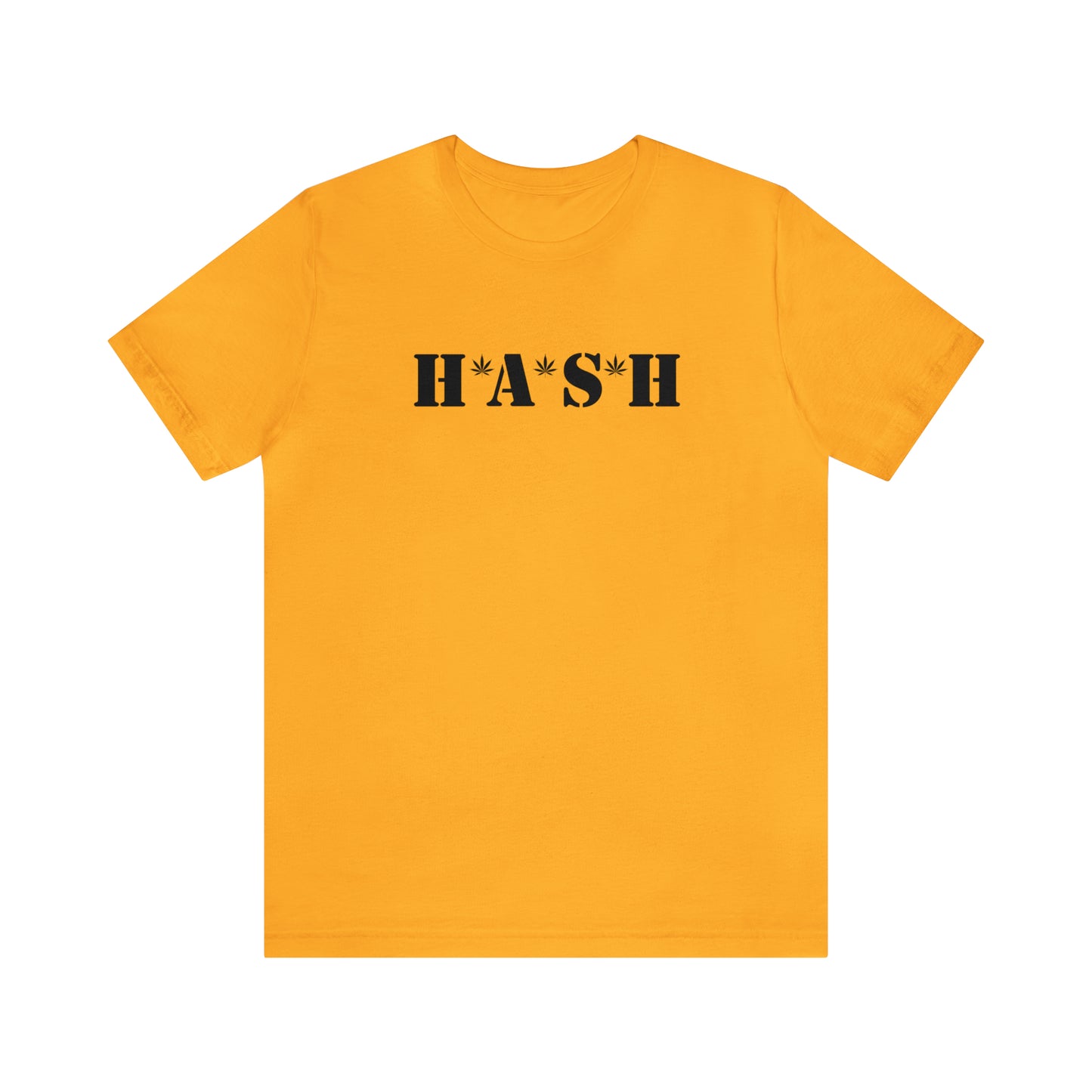 H*A*S*H BLACK LOGO- Unisex Jersey Short Sleeve Tee