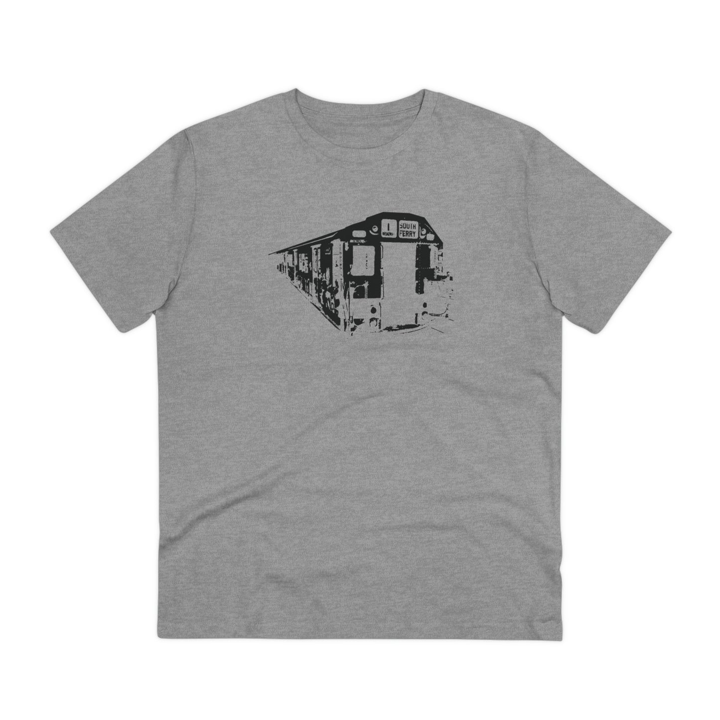 1 Train (BLACK) - Organic Creator T-shirt - Unisex