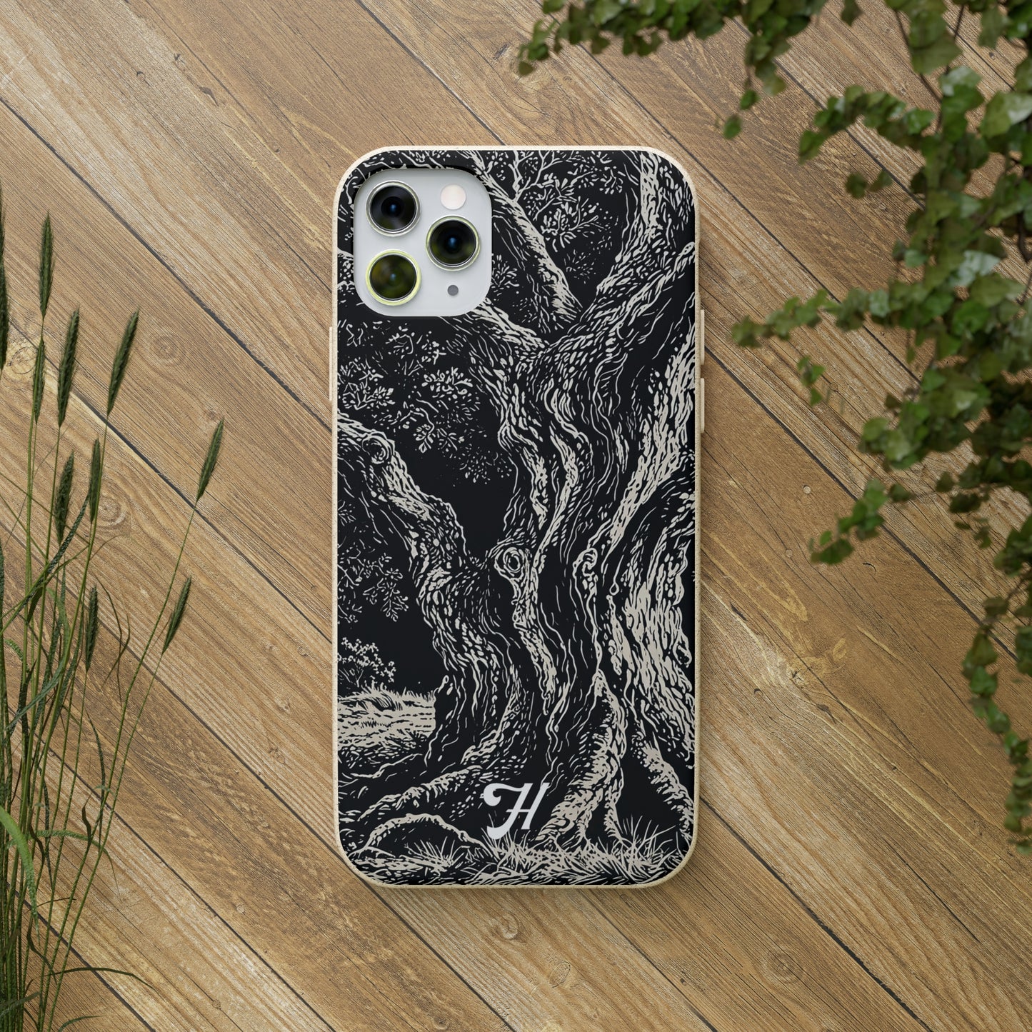 WOOD CUT CASE 5 - Biodegradable Cases