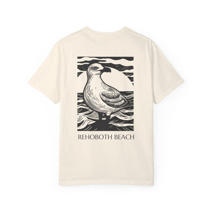 REHOBOTH BEACH - SEAGULL - Unisex Garment-Dyed T-shirt