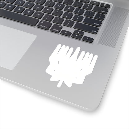 MENORAHJUANA STICKER WHITE - Kiss-Cut Stickers