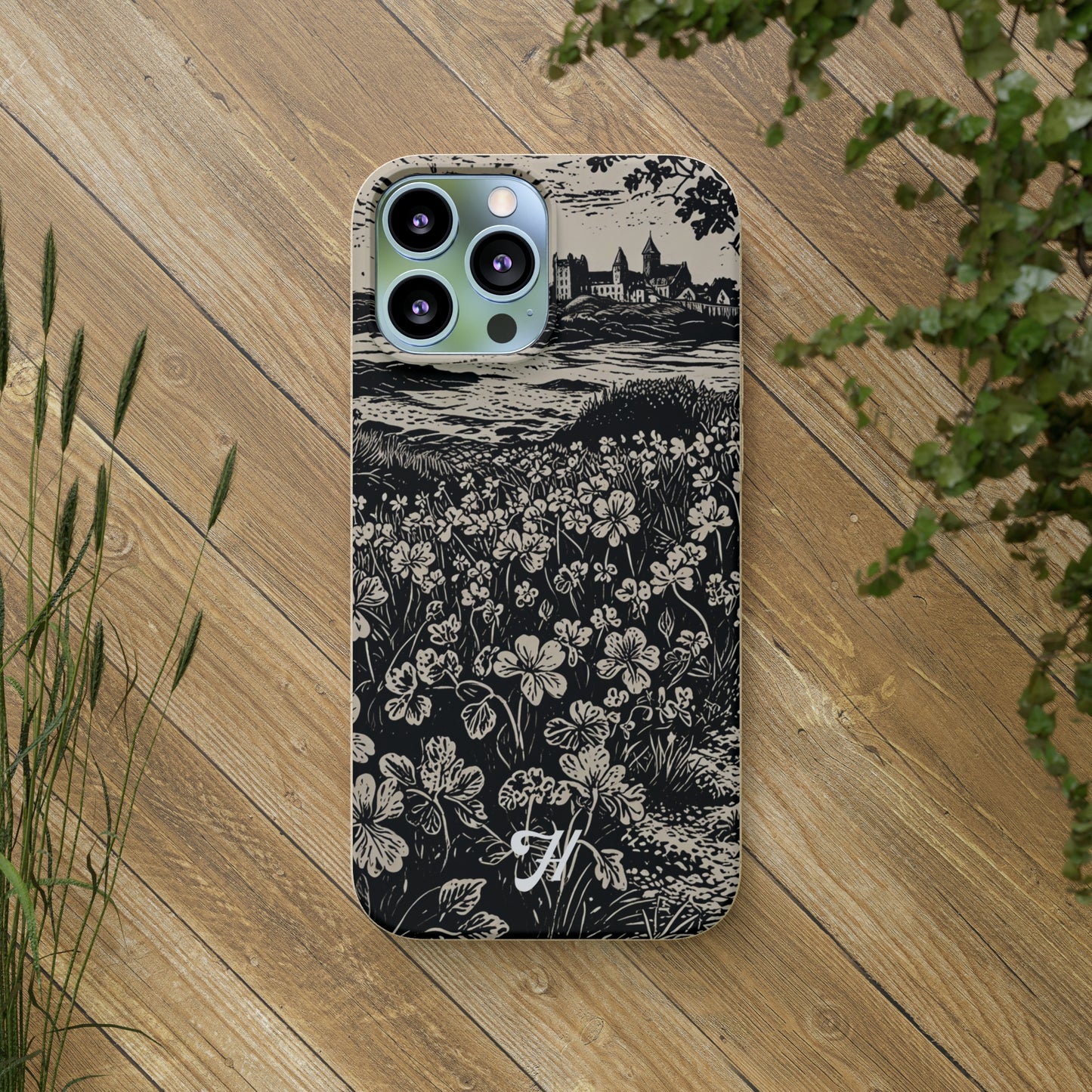 WOOD CUT CASE 1 - Biodegradable Cases