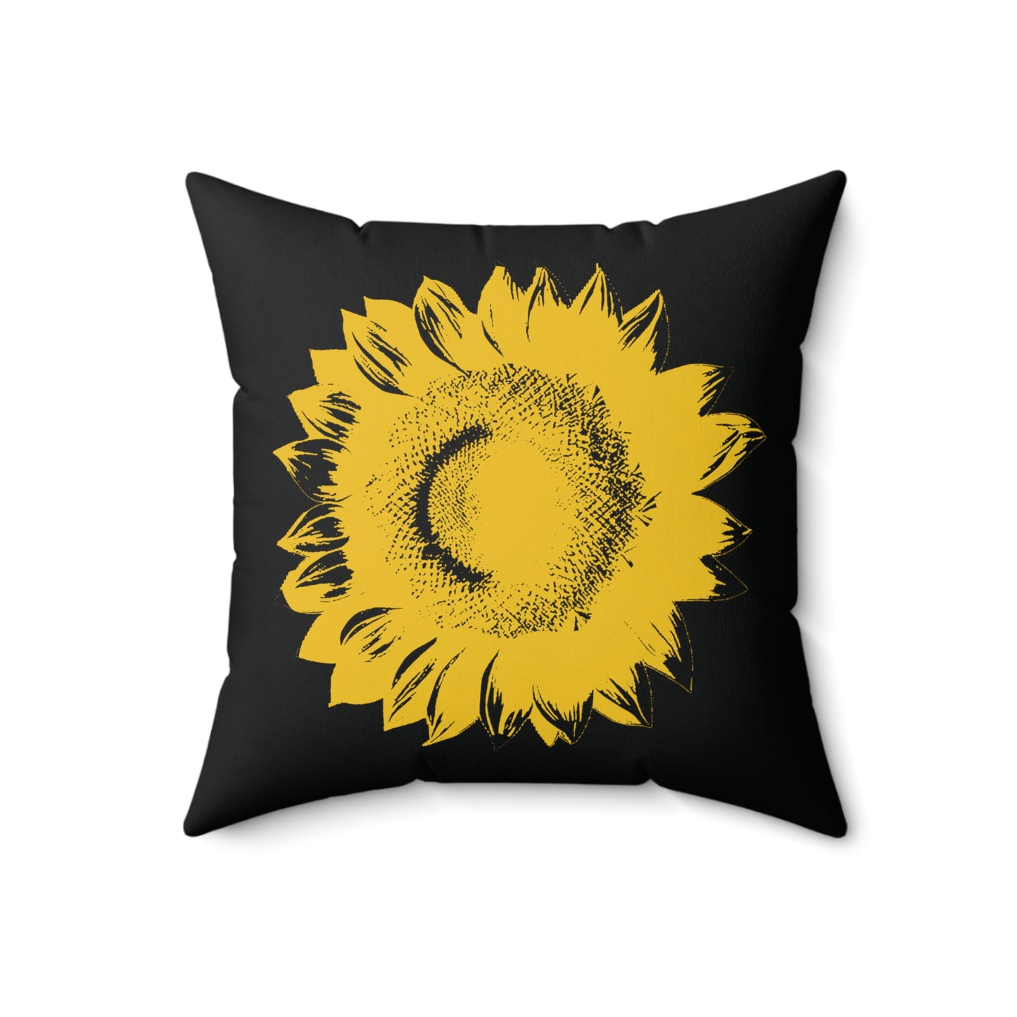 SUNFLOWER - Spun Polyester Square Pillow