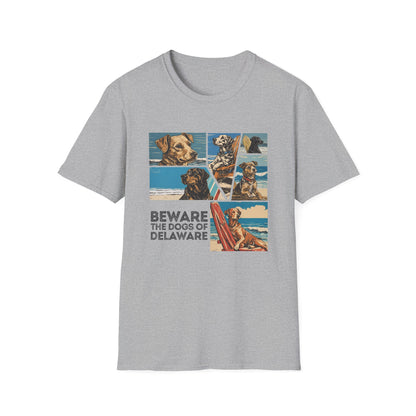 REHOBOTH - DOGS - Unisex Softstyle T-Shirt
