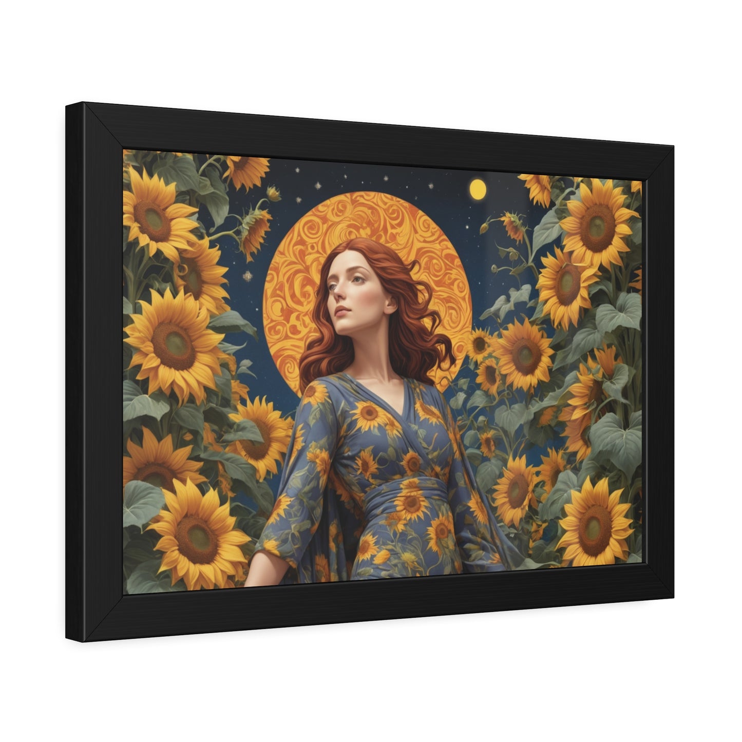 SUNFLOWER 4 - Framed Paper Poster
