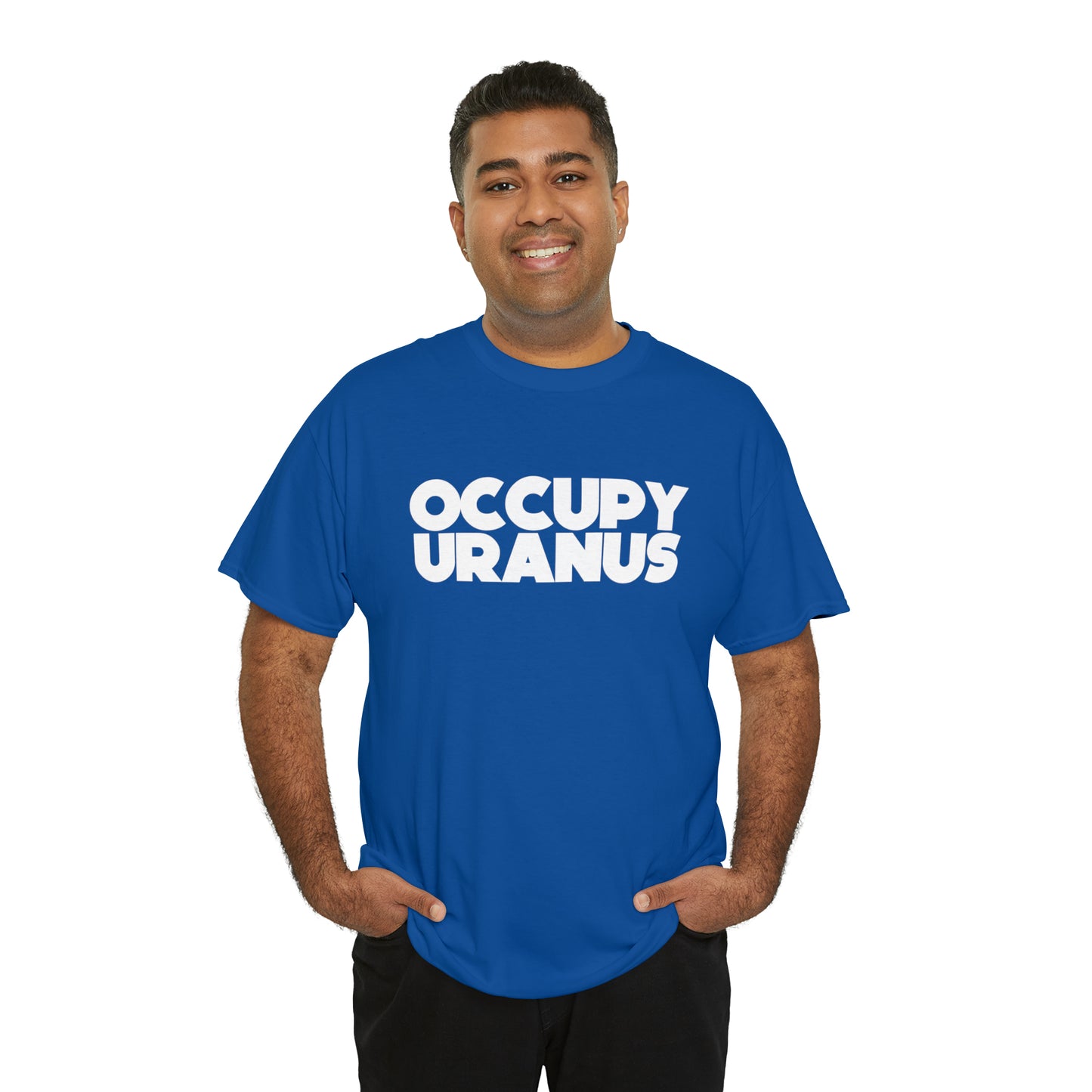 OCCUPY URANUS - Unisex Heavy Cotton Tee