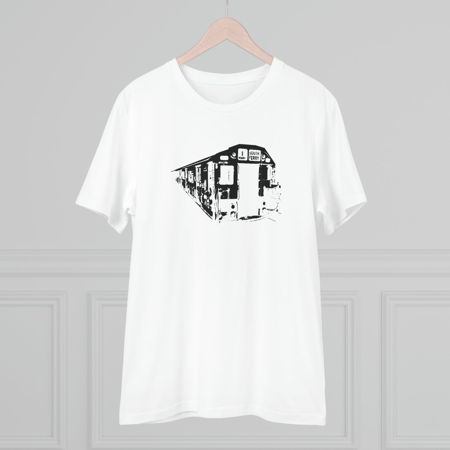1 Train (BLACK) - Organic Creator T-shirt - Unisex