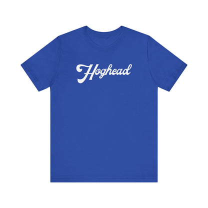 HOGHEAD - White Logo - Unisex Jersey Short Sleeve Tee