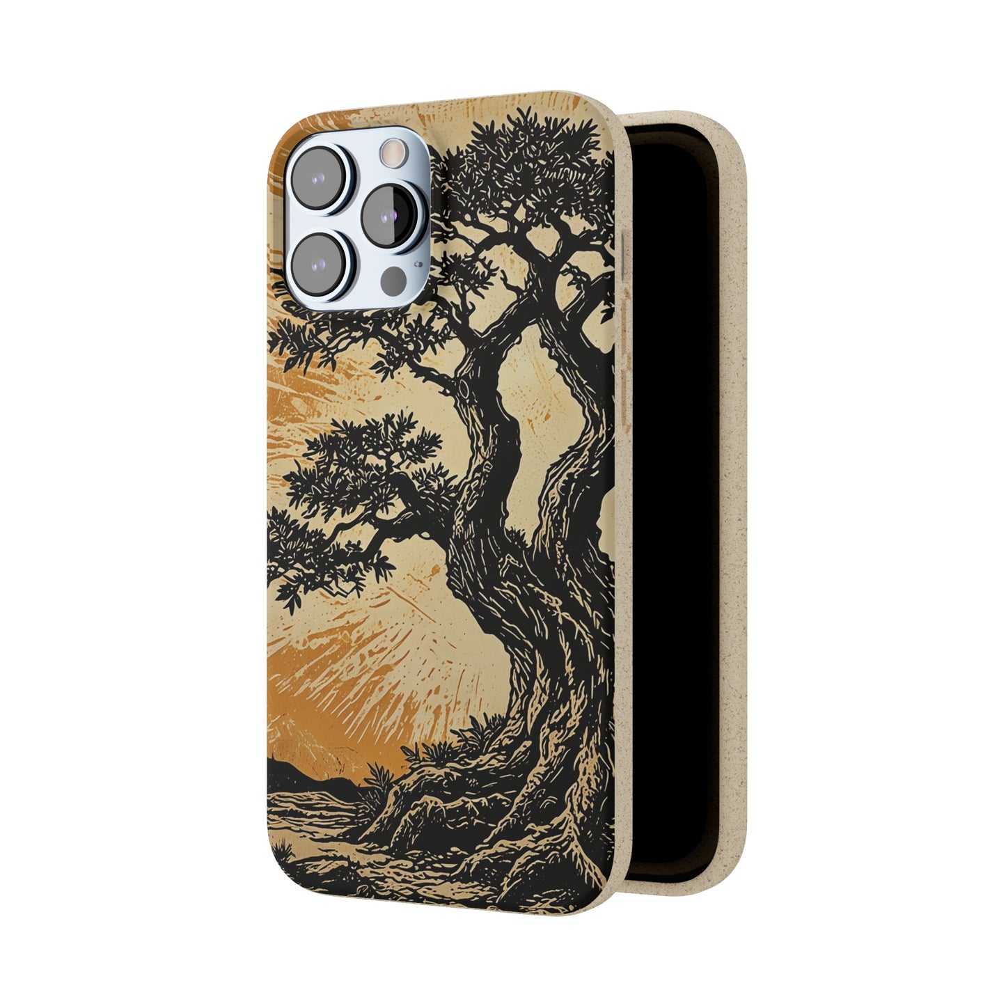 WOOD CUT CASE 4 - Biodegradable Cases