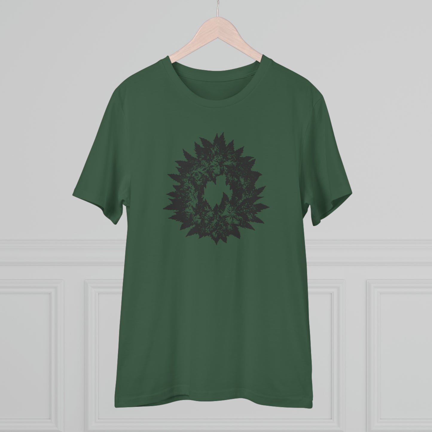 DARK GREY WREATH - Organic Creator T-shirt - Unisex
