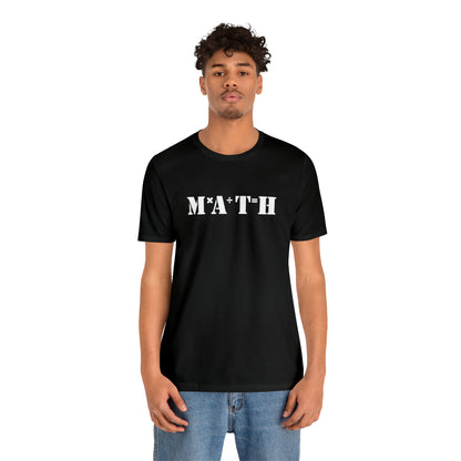 MATH - Unisex Jersey Short Sleeve Tee