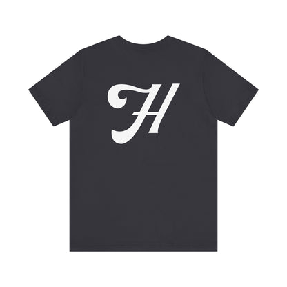 HOGHEAD - White Logo - Unisex Jersey Short Sleeve Tee