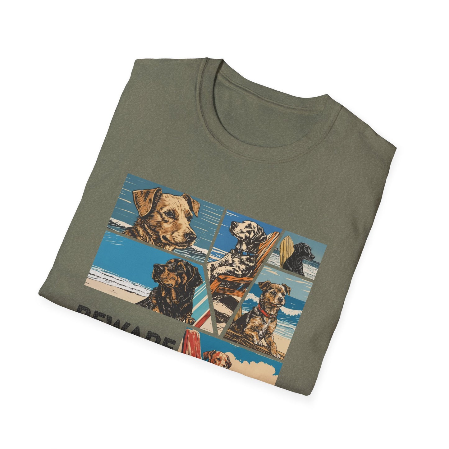 REHOBOTH - DOGS - Unisex Softstyle T-Shirt