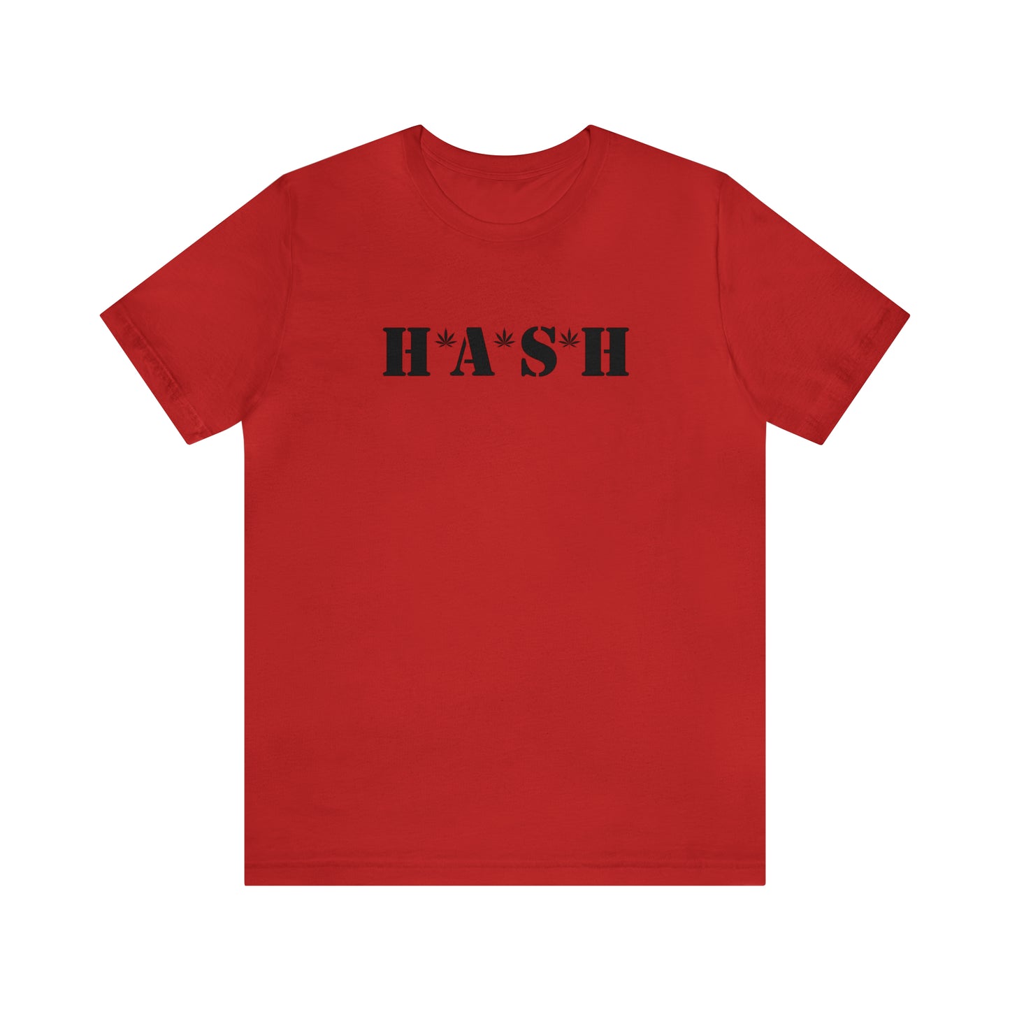 H*A*S*H BLACK LOGO- Unisex Jersey Short Sleeve Tee