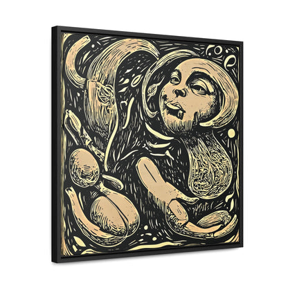 Wall Art - Gallery Canvas, Square Frame