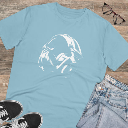 HEADPHONES - WHITE LOGO - Organic Creator T-shirt - Unisex
