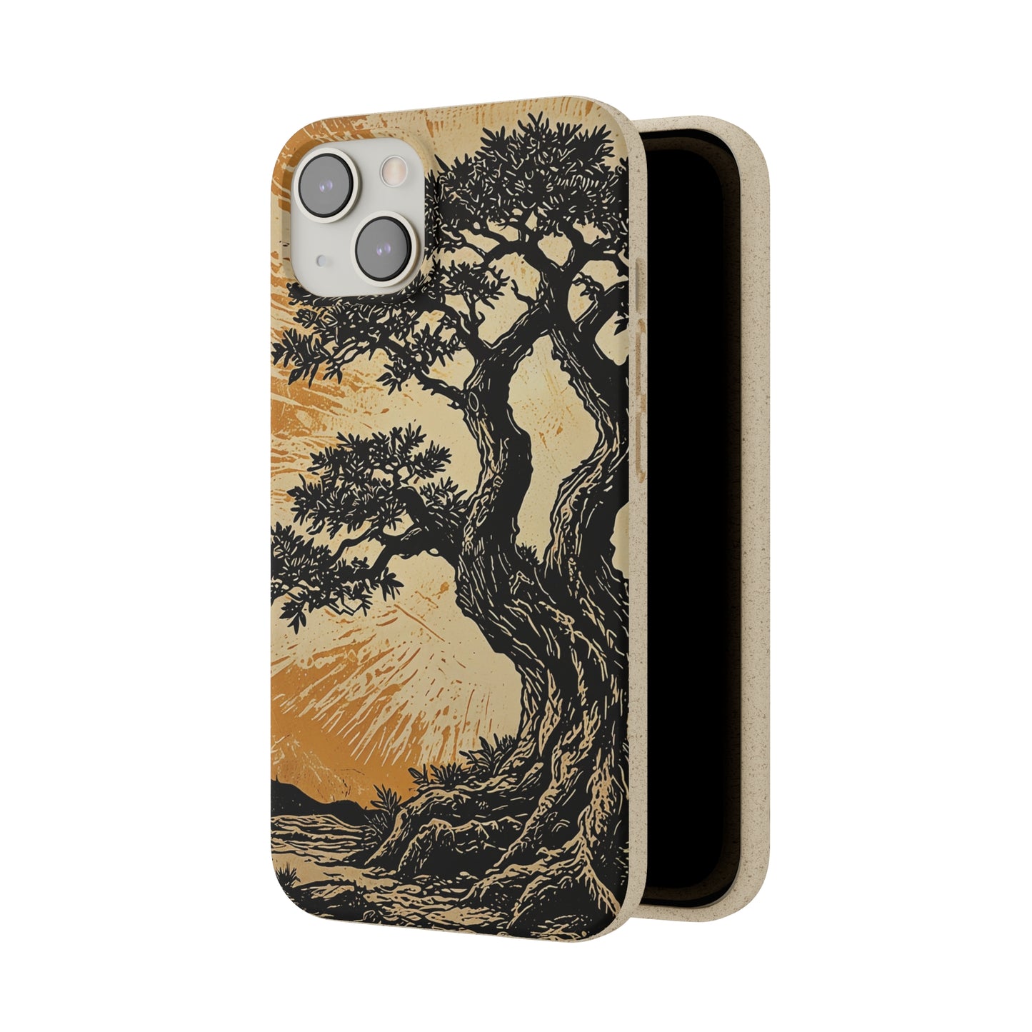 WOOD CUT CASE 4 - Biodegradable Cases