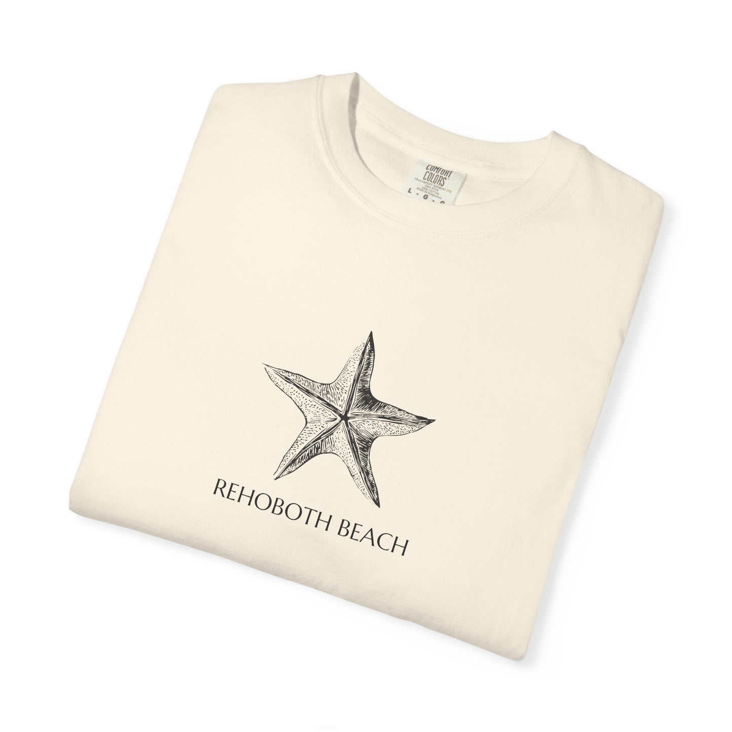 REHOBOTH BEACH - STARFISH - Unisex Garment-Dyed T-shirt