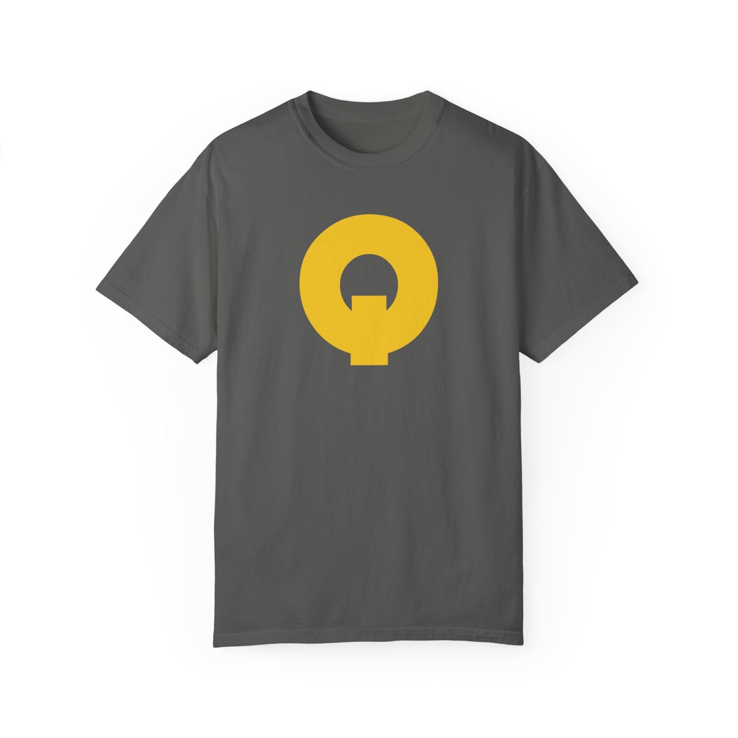 QUANTUM TRAINING - YELLOW LOGO Unisex Garment-Dyed T-shirt