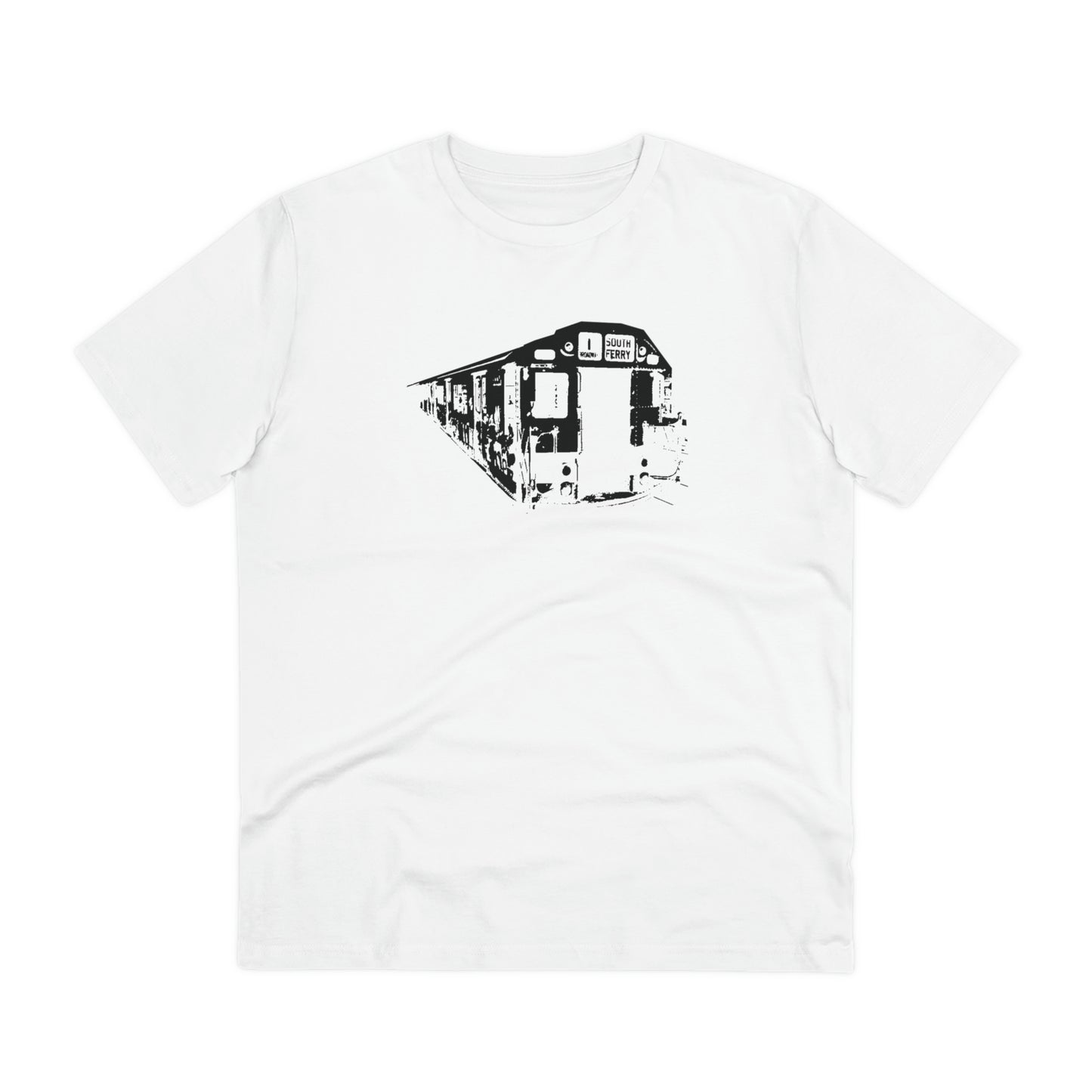 1 Train (BLACK) - Organic Creator T-shirt - Unisex