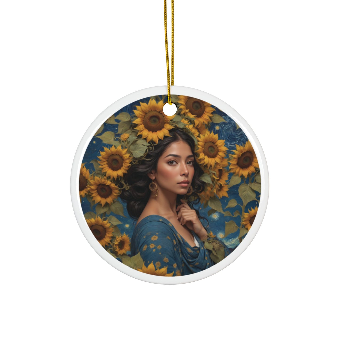 Sunflower Ornament 1