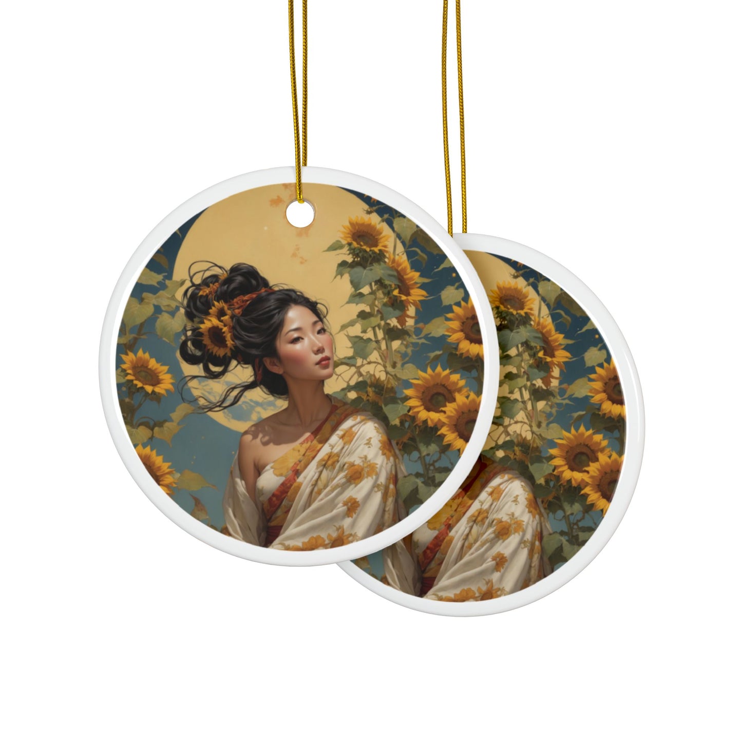 Sunflower Ornament 3