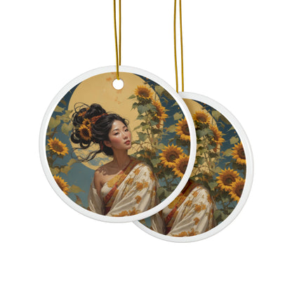 Sunflower Ornament 3