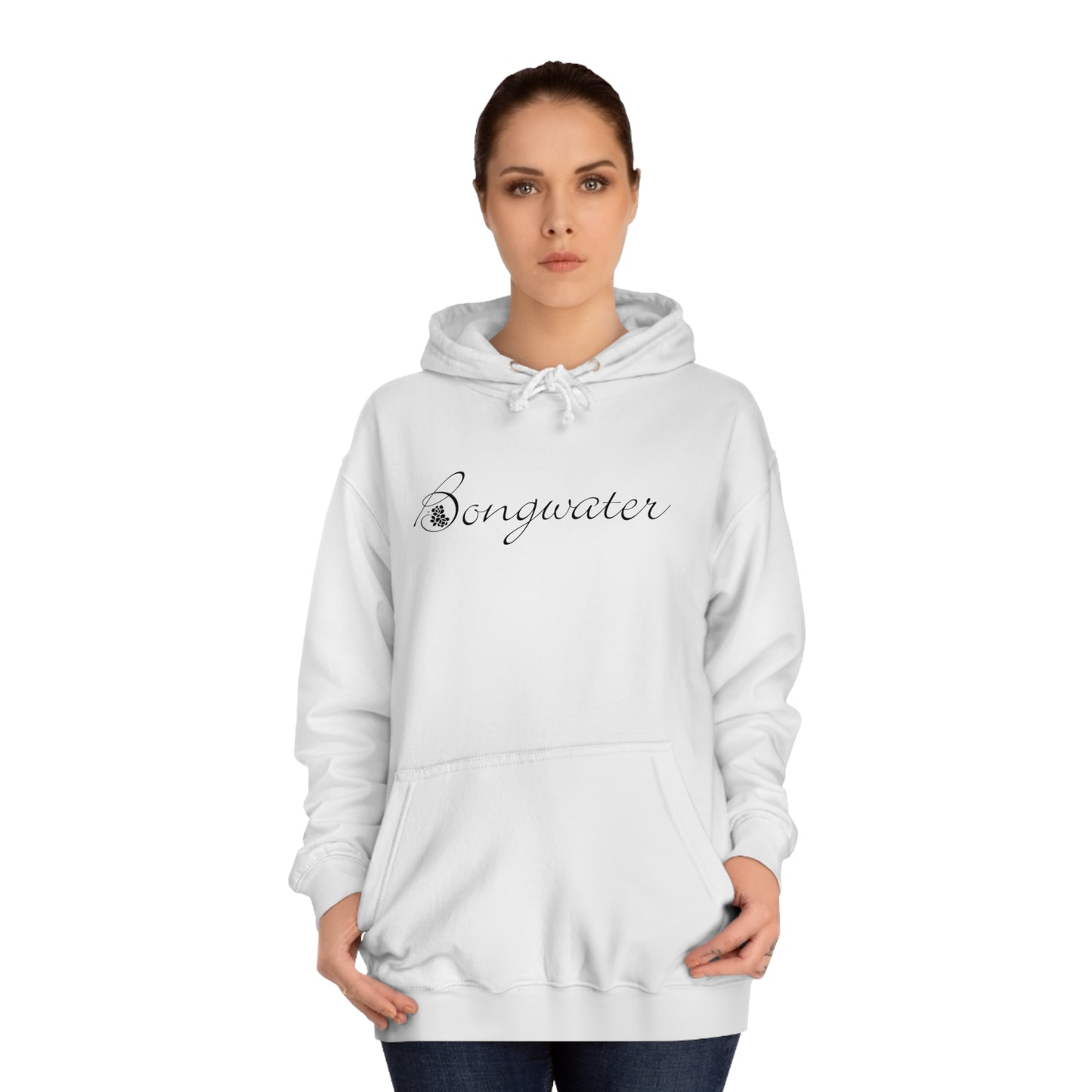 BONGWATER (black logo) - Unisex College Hoodie