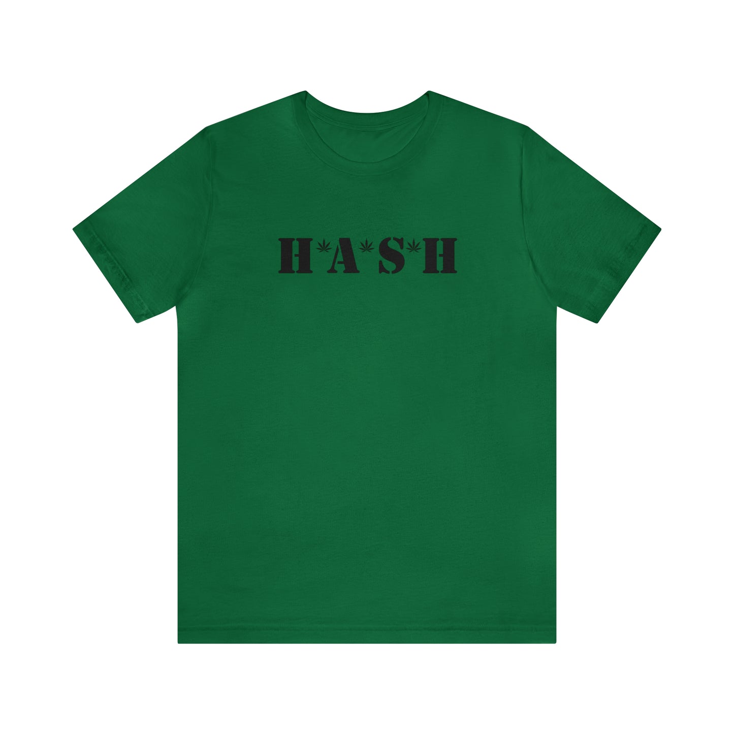 H*A*S*H BLACK LOGO- Unisex Jersey Short Sleeve Tee